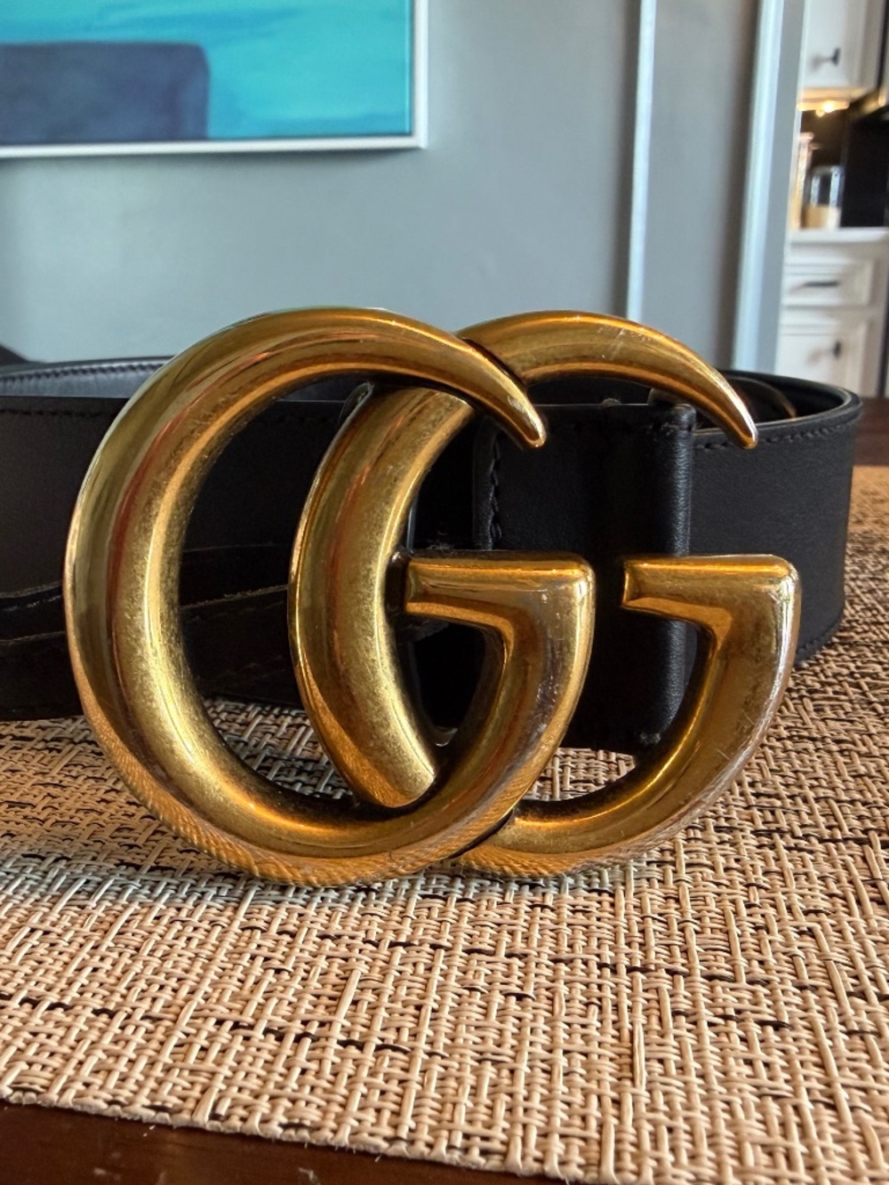 Gucci Double G belt